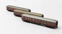 MARKLIN: Three Marklin 4024 eight-wheeled express restaurant cars - 2