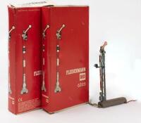FLEISCHMANN: Two Fleischmann Semaphore home signals, both boxed