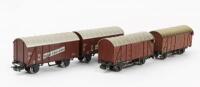 MARKLIN: Four Marklin wagons with two being 4506 models