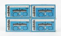 MARKLIN: Four boxed M&auml;rklin&nbsp;H0&nbsp;7549&nbsp;electromagnetic point units