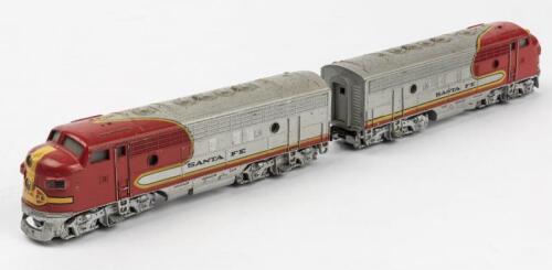 MARKLIN: Two Märklin 3060/4060 0-4-4-0 diesel locomotive of the
