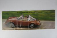 PORSCHE: A 1970s Porche 911E 2.4 sale brochure (26 colour pages) - 3