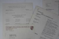 PORSCHE: A collection of paperwork and brochure from Hamilton Porsche - 3