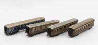MARKLIN: Four Marklin HO carrages including three Italian railways carrages - 2
