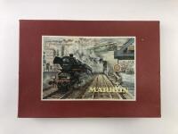 MARKLIN: A Marklin SET PET 848/3 Swiss light express train boxed set, circa 1956 - 3