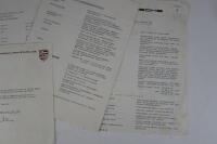 PORSCHE: A collection of paperwork and brochure from Hamilton Porsche - 5