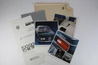 BMW: A original BMW 3.0 S sales brochure from Bill Patterson's Grand Prix Motors in Hawthorn