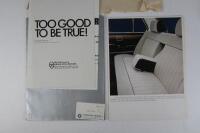 BMW: A original BMW 3.0 S sales brochure from Bill Patterson's Grand Prix Motors in Hawthorn - 3