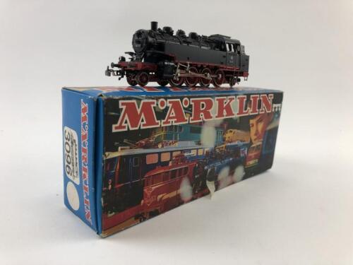 MARKLIN: A Marklin 3096 DB 2-8-2 tank locomotive