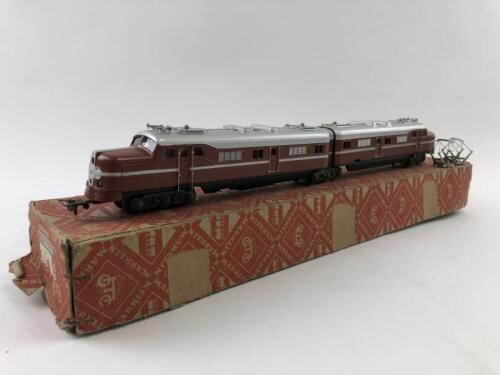 MARKLIN: A Marklin DL800 0-4-4-4-0 twin unit electric locomotive in original box, circa 1956