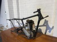 BSA: A M31 350cc engine in earlier WM20 frame [Location: Sydney] - 2