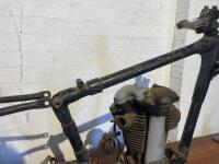 BSA: A M31 350cc engine in earlier WM20 frame [Location: Sydney] - 15