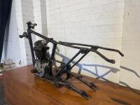 BSA: A M31 350cc engine in earlier WM20 frame [Location: Sydney] - 21