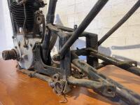 BSA: A M31 350cc engine in earlier WM20 frame [Location: Sydney] - 23
