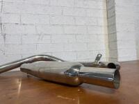 BSA: A new exhaust pipe and muffler to suit a 500cc swing-arm frame [Location: Sydney] - 2