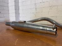 BSA: A new exhaust pipe and muffler to suit a 500cc swing-arm frame [Location: Sydney] - 3