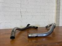 BSA: A pair of&nbsp;used exhaust pipes to suit a 500cc plunger frame and 500cc MX [Location: Sydney]