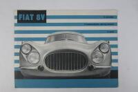 FIAT: A Fiat 8V brochure