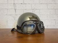 CROMWELL: A helmet and goggles [Location: Sydney]