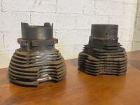 VELOCETTE: A collection of five barrrels, two with pistons [Location: Sydney] - 6
