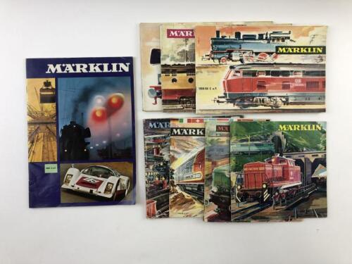 MARKLIN: Marklin catalogues from 1960 to 1969
