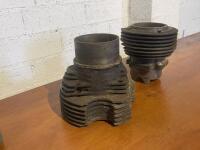 VELOCETTE: A collection of five barrrels, two with pistons [Location: Sydney] - 11