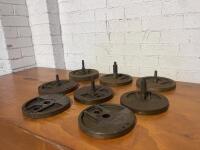 VELOCETTE: A collection of eight flywheels [Location: Sydney]