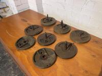 VELOCETTE: A collection of eight flywheels [Location: Sydney] - 2