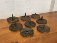 VELOCETTE: A collection of eight flywheels [Location: Sydney] - 3
