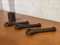 VELOCETTE: A collection of three MSS conrods [Location: Sydney]