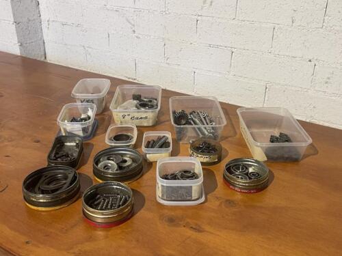 127 · VELOCETTE: A collection of miscellaneous parts, including springs, clips and spacers [Location: Sydney]