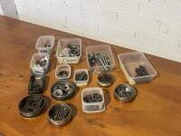 VELOCETTE: A collection of miscellaneous parts, including springs, clips and spacers [Location: Sydney] - 2