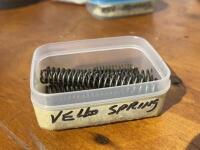 VELOCETTE: A collection of miscellaneous parts, including springs, clips and spacers [Location: Sydney] - 16