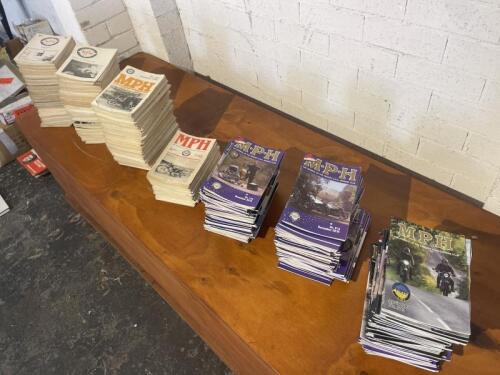 VINCENT & HRD: An incomplete collection of MPH club bulletins from 1949-2022 [Location: Sydney]