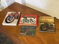 BOOKS: A collection of four books including The Art of the Motorcycle [Location: Sydney]