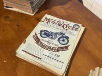 THE MOTOR CYCLE: A quantity of magazines covering the period 1938-1954 [Location: Sydney] - 4