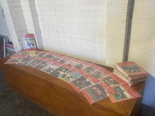 141 · MOTOR CYCLE SPORT: A quantity of magazines from 1979-1989 [Location: Sydney]