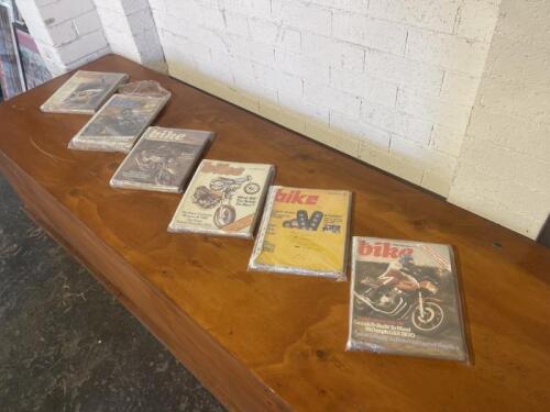 BIKE: A quantity of magazines from the 1970s and 1980s [Location: Sydney]