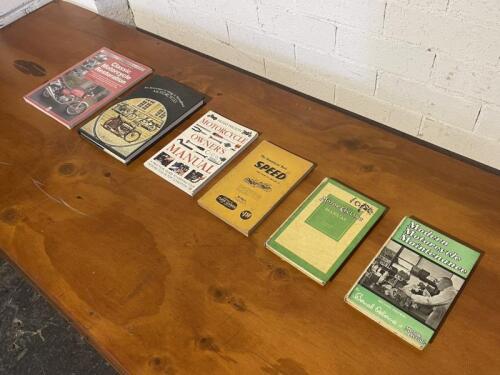 BOOKS: A collection of six books on motorcycle restoration and maintenance [Location: Sydney]