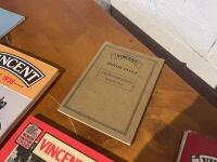 BOOKS: A collection of eleven books on Vincent motor cycles [Location: Sydney] - 8