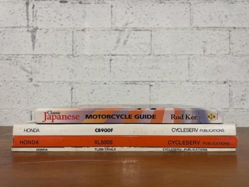 160 · BOOKS: A collection of four books on Honda & Japanese motorcycles [Location: Sydney]