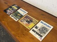 BOOKS: A collection of four books on Suzuki, Yamaha & dirt bikes [Location: Sydney] - 2