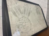 J.A.P.: A framed print of a 995cc J.A.P. OHV twin engine plans [Location: Sydney] - 3