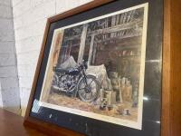 FRAMED PRINT: A framed print entitled&nbsp;'Dream Vincent' by Roy Barrett [Location: Sydney] - 2