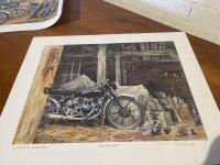 UNFRAMED PRINTS: A pair of unframed prints by Roy Barrett - 2