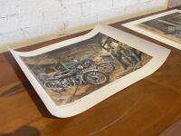UNFRAMED PRINTS: A pair of unframed prints by Roy Barrett - 6