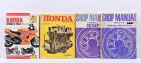 HONDA: A group of HONDA related Shop and Repair Manuals. CB250, 360, CL360, CB350F Shop Manuals by HONDA MOTOR CO