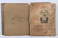 INDIAN: Two original March 1942 Indian MODEL 841 reference publications. 'PARTS PRICE LIST' (TM - 10 - 1518) for 'INDIAN SHAFT DRIVE MILITARY MOTORCYCLE' & 'MODEL 841 SHAFT DRIVEN INDIAN MOTORCYCLE, OPERATION AND MAINTENANCE MANUAL' (TM-10-1519). Both pro - 2