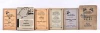 ARIEL: A collection of ARIEL 'OWNER'S GUIDES' booklets ranging in years 1939 to 1956. All detail running adjustments and minor repairs