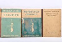 PITMAN'S LIBRARY: A collection of 1940's/1950's 'PITMAN'S&nbsp;MOTOR-CYCLISTS' LIBRARY' booklets covering A.J.S, Sunbeam & Triumph model motorcycles - 2